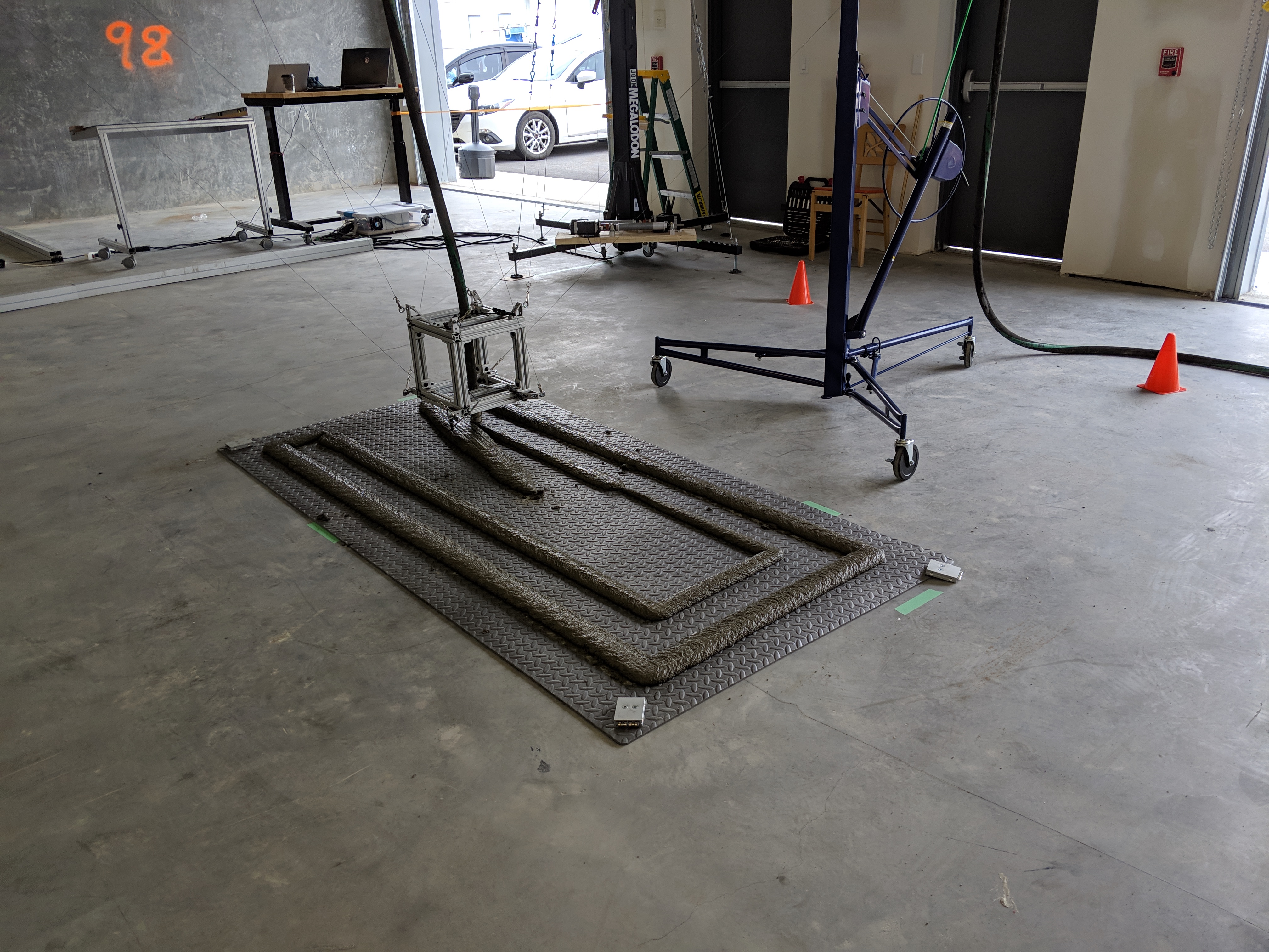 Concrete 3D Printer View 4